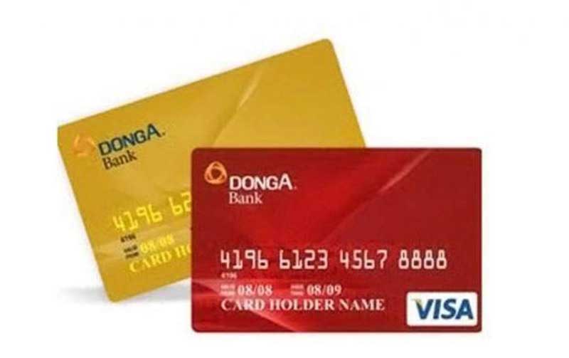 cà thẻ tín dụng đông á bank